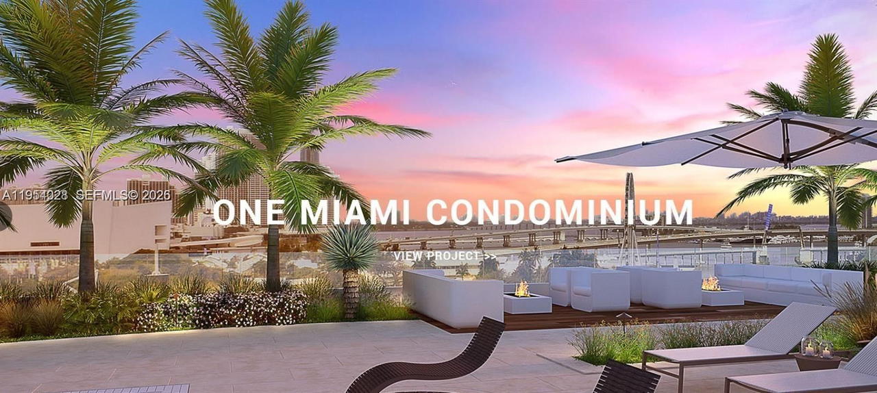 Real estate property located at 325 Biscayne Blvd LPH 17, Miami-dade, One Miami West Condo, Miami, FL