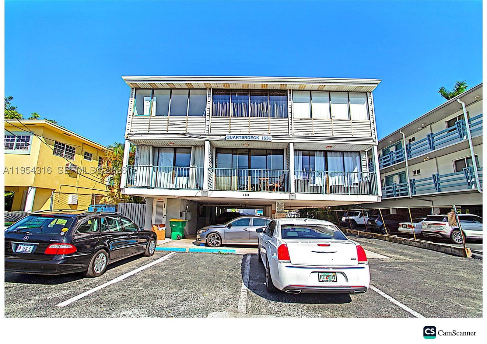 Real estate property located at 1531 15th St #5, Broward, Quarterdeck Condo, Fort Lauderdale, FL