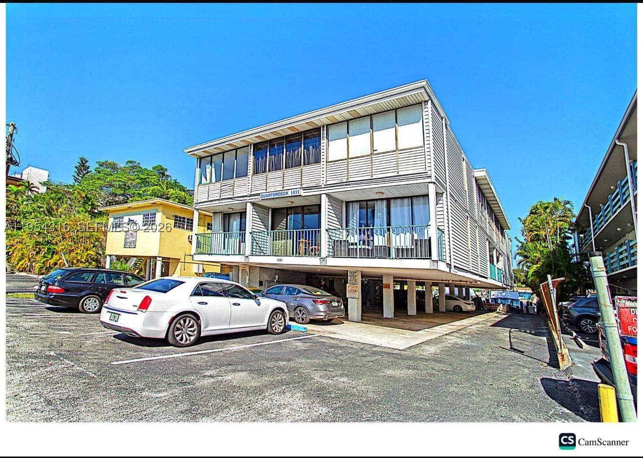 Real estate property located at 1531 15th St #5, Broward, Quarterdeck Condo, Fort Lauderdale, FL