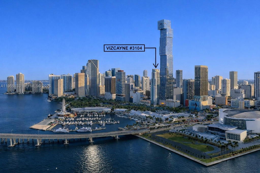 Real estate property located at 244 Biscayne Blvd #3104, Miami-dade, Vizcayne North Condo, Miami, FL
