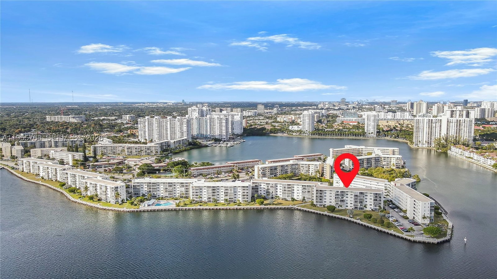 Real estate property located at 3020 Marcos Dr S109, Miami-dade, Point East Sec 4 Condo, Aventura, FL
