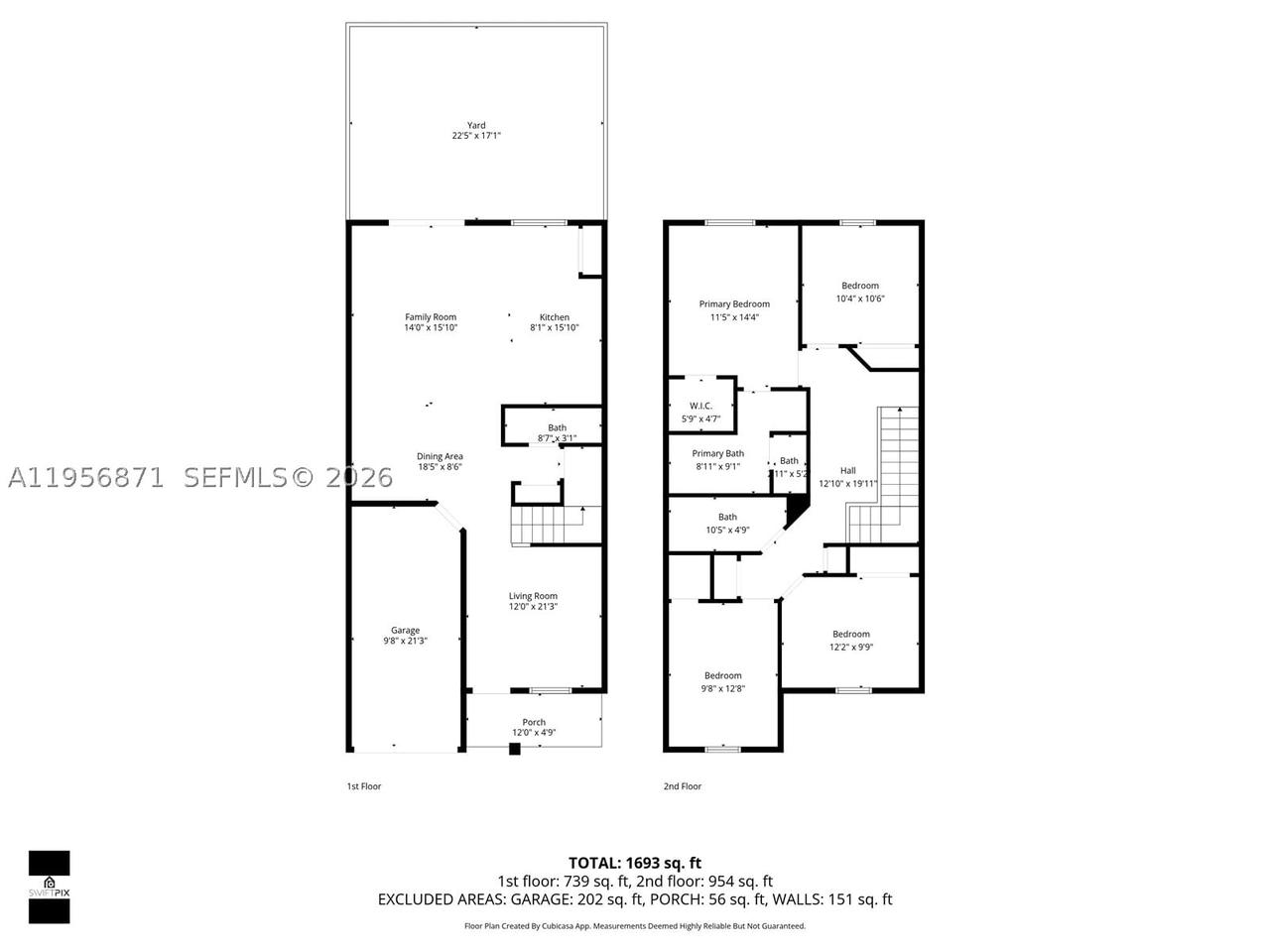 Real estate property located at 1042 207th Ter, Miami-dade, Ives Dairy Townhomes, Miami, FL
