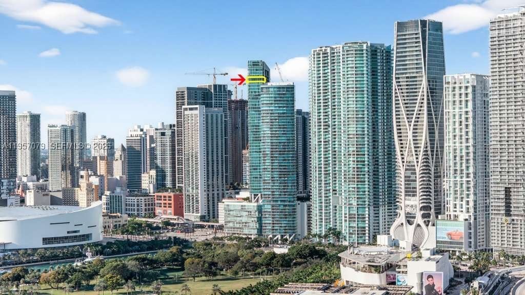 Real estate property located at 888 Biscayne Blvd #5508, Miami-dade, Marinablue Condo, Miami, FL