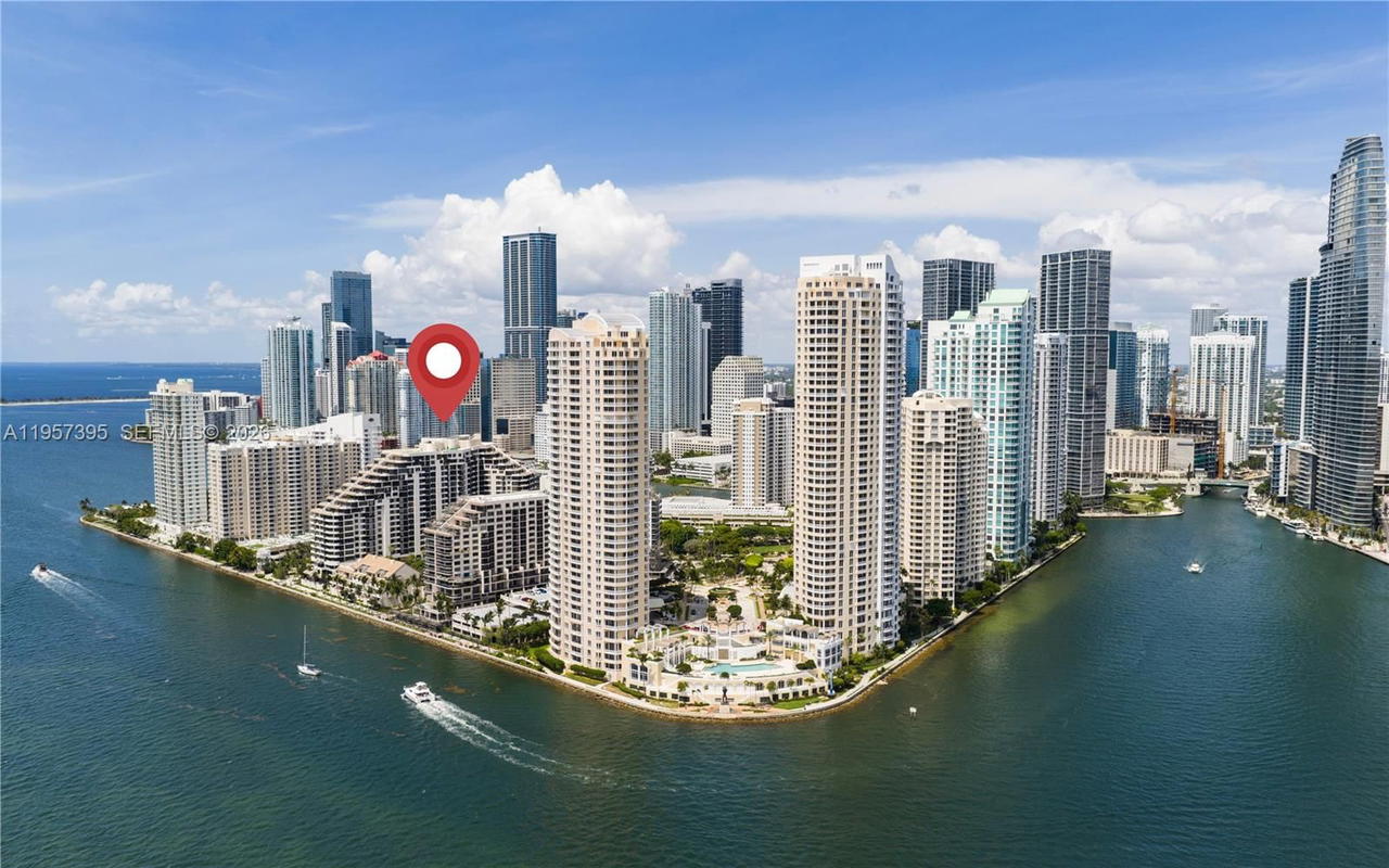 Real estate property located at 520 Brickell Key Dr A619, Miami-dade, Brickell Key One Condo, Miami, FL