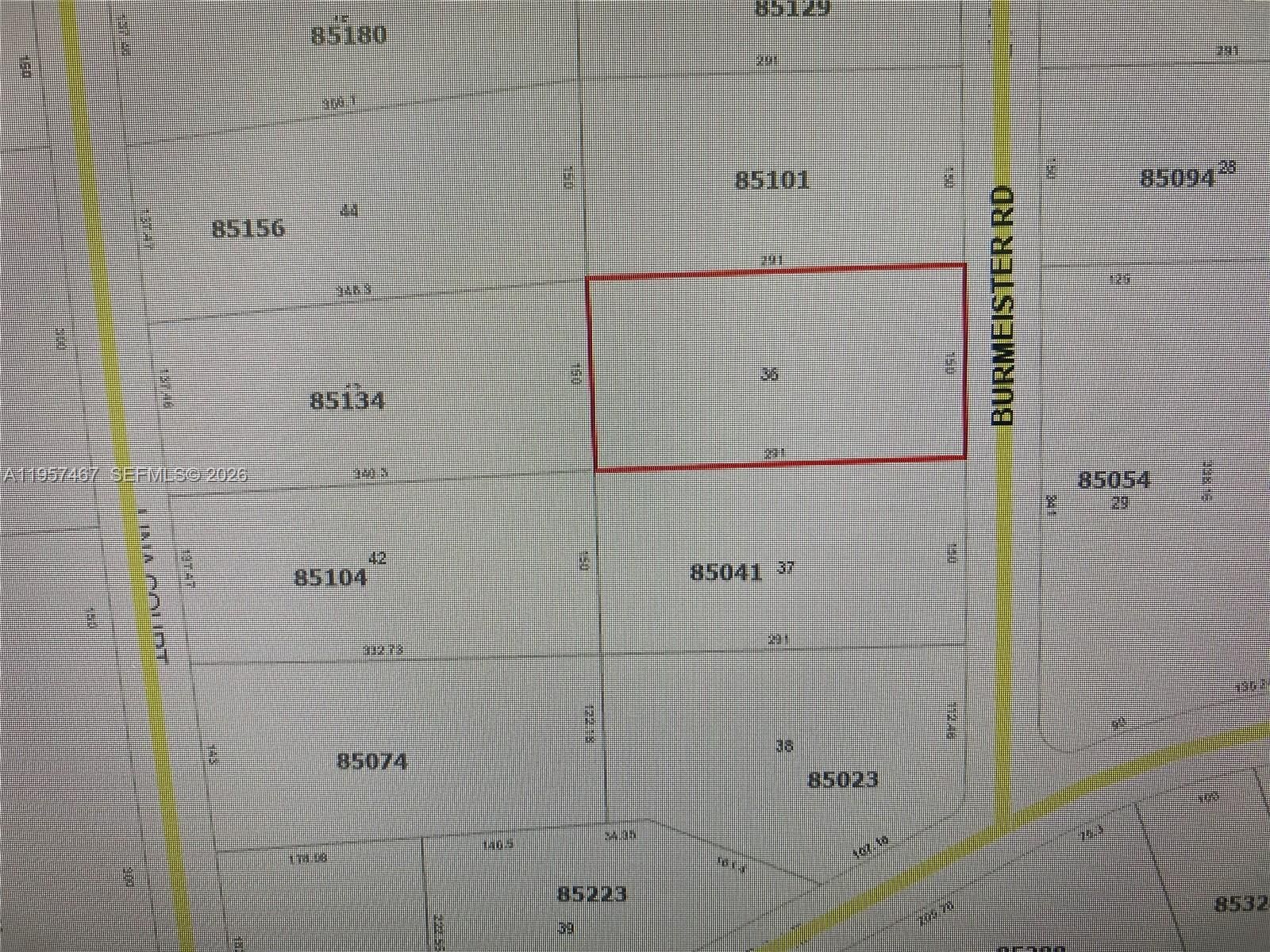 Real estate property located at LOT 36 BURMEISTER RD, Other, Fernandina Beach, Other, FL