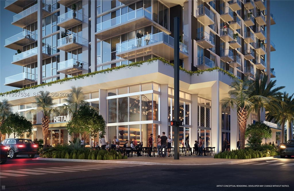 Real estate property located at 11 6th St #902, Miami-dade, The Crosby Miami World Cen, Miami, FL