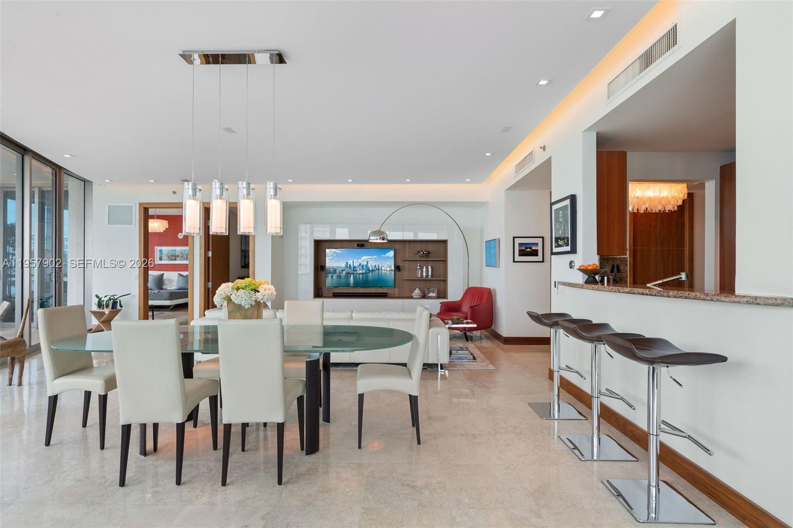 Real estate property located at 5959 Collins Ave #1001, Miami-dade, The Residences At The Bat, Miami Beach, FL