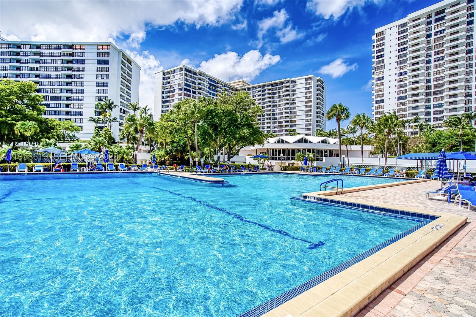 Real estate property located at 600 Three Islands Blvd #604, Broward, Olympus Condo, Hallandale Beach, FL
