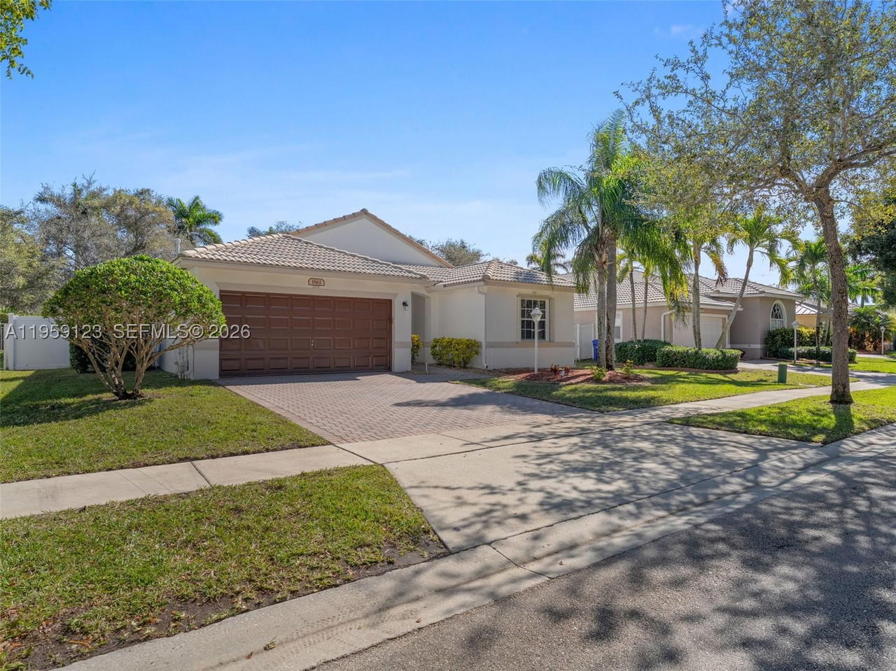Real estate property located at 1861 142nd Ter, Broward, Pembroke Falls Phase 7, Pembroke Pines, FL