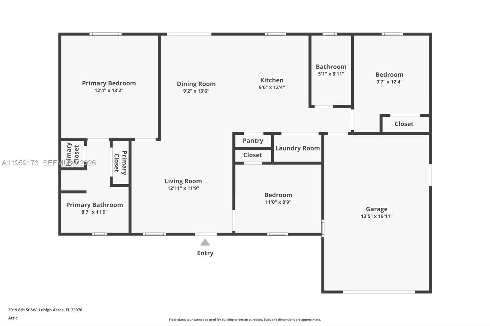 Real estate property located at 2600 14TH ST SW, Lee, Lehigh Acres, Lehigh Acres, FL