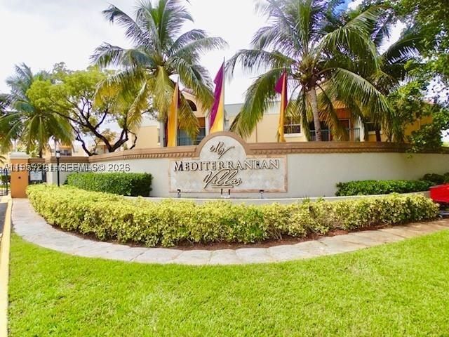 Real estate property located at 6272 186th St #114, Miami-dade, Mediterranean Villas Cond, Hialeah, FL