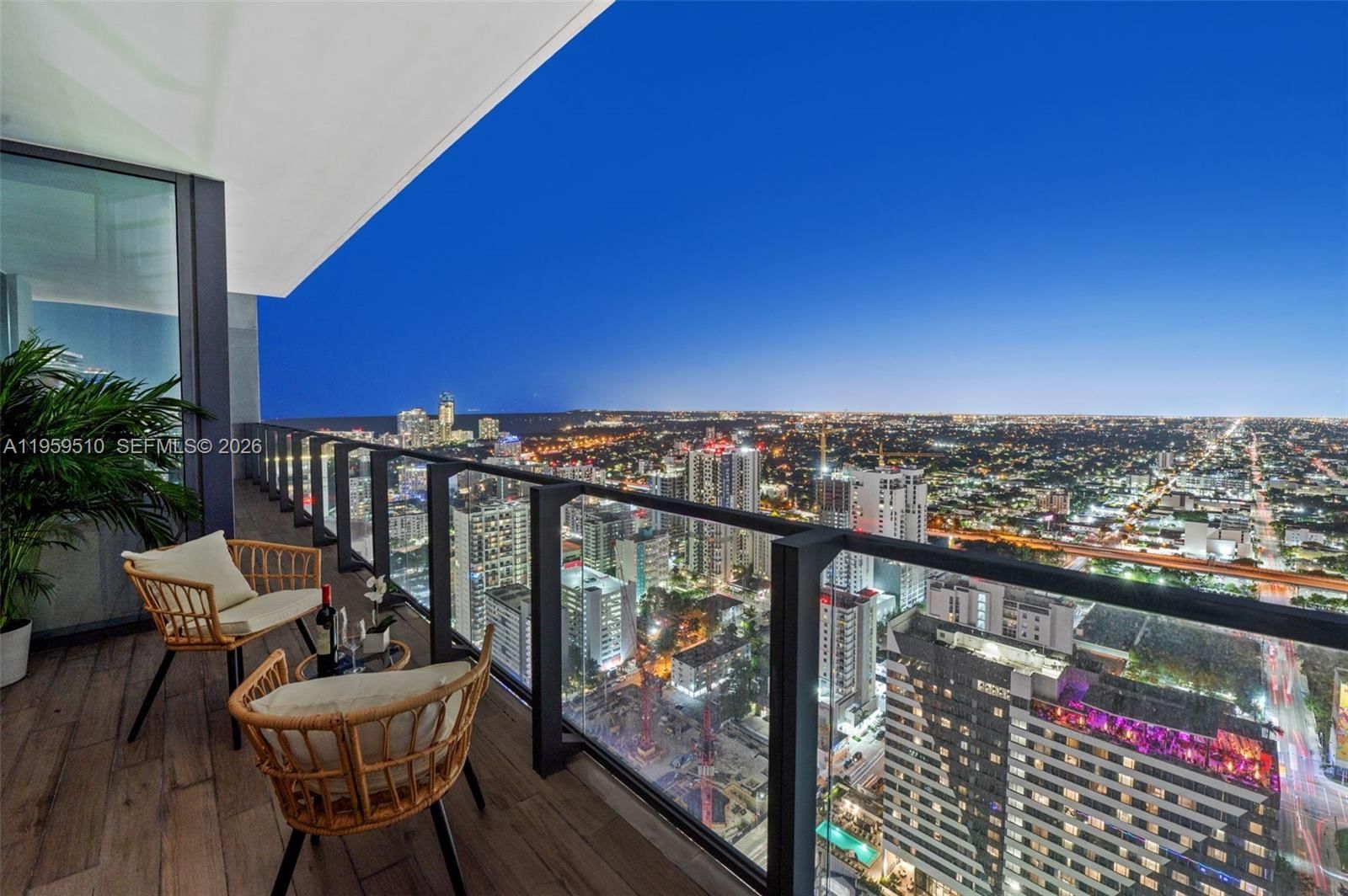 Real estate property located at 88 7th St #3612, Miami-dade, Rise Condo, Miami, FL
