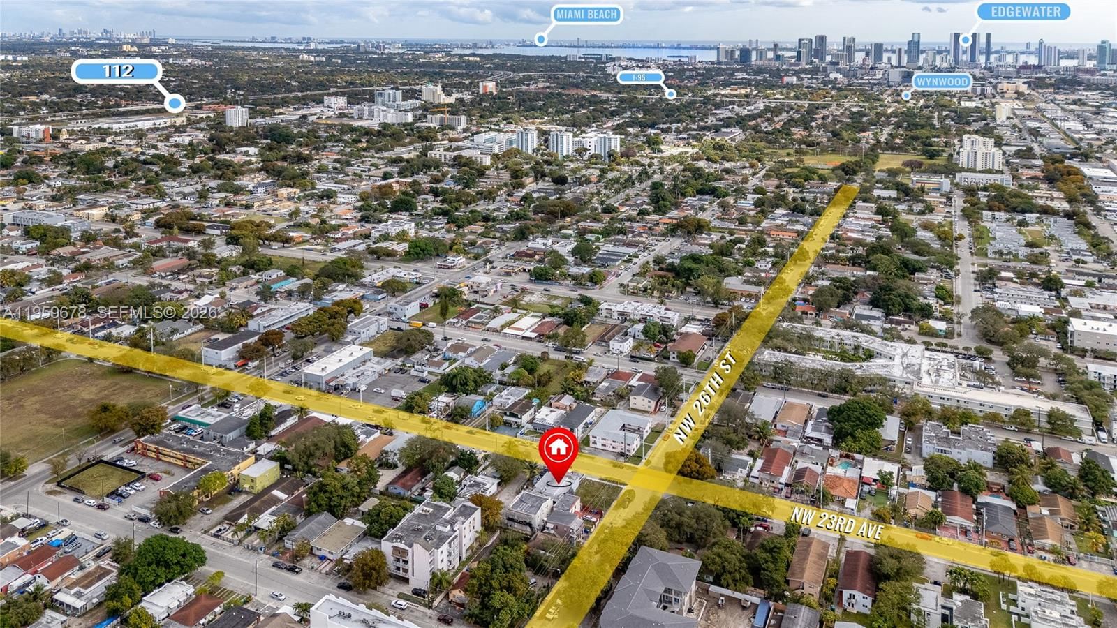 Real estate property located at 2616 23rd Ave, Miami-dade, Westhaven, Miami, FL