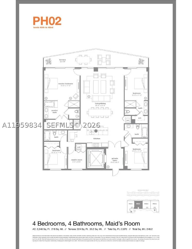 Real estate property located at 460 28th St PH 4002, Miami-dade, Icon Bay Condo, Miami, FL
