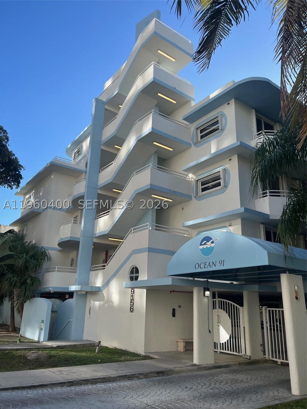 Real estate property located at 9156 Collins Ave #502, Miami-dade, Ocean 91 Condo, Surfside, FL