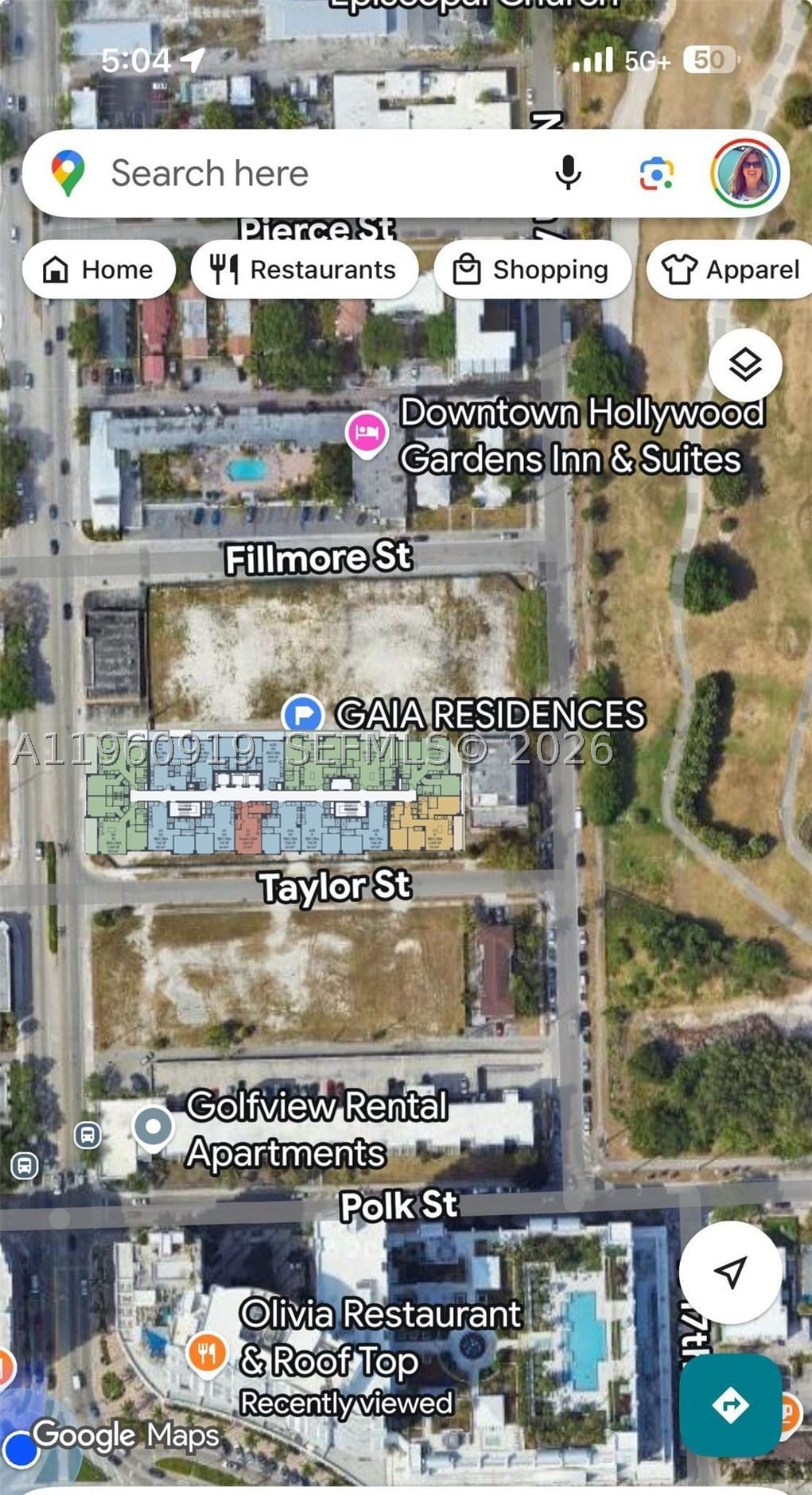 Real estate property located at 401 FEDERAL HIGHWAY #809, Broward, Gaia Residences, Hollywood, FL