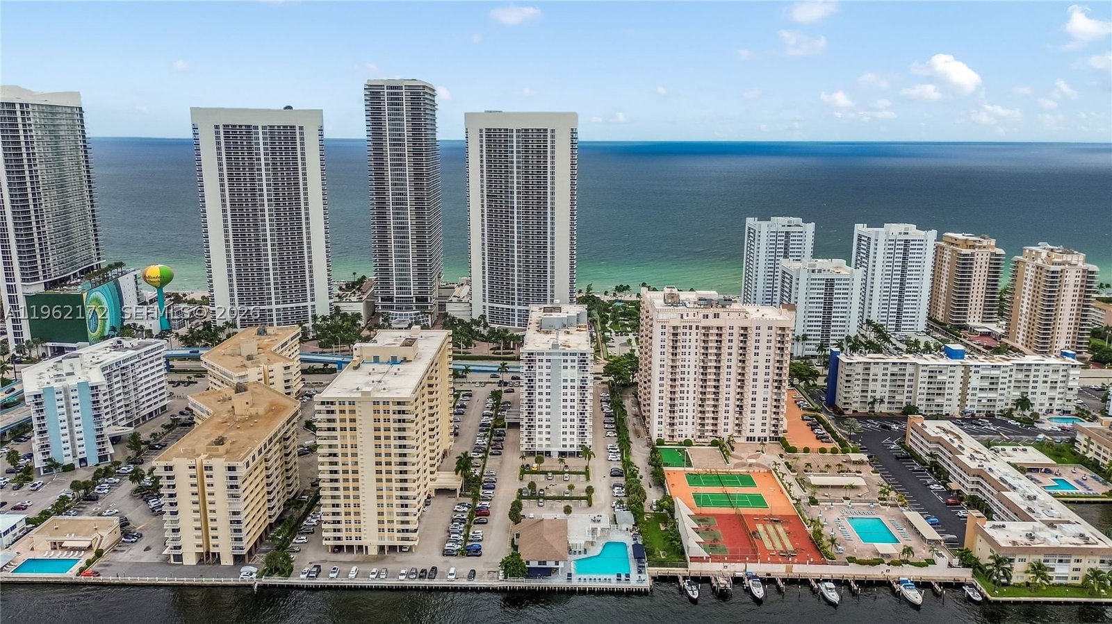 Real estate property located at 1849 Ocean Dr #905, Broward, Plaza Towers South Condo, Hallandale Beach, FL