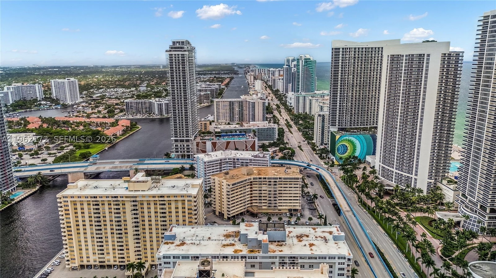 Real estate property located at 1849 Ocean Dr #905, Broward, Plaza Towers South Condo, Hallandale Beach, FL