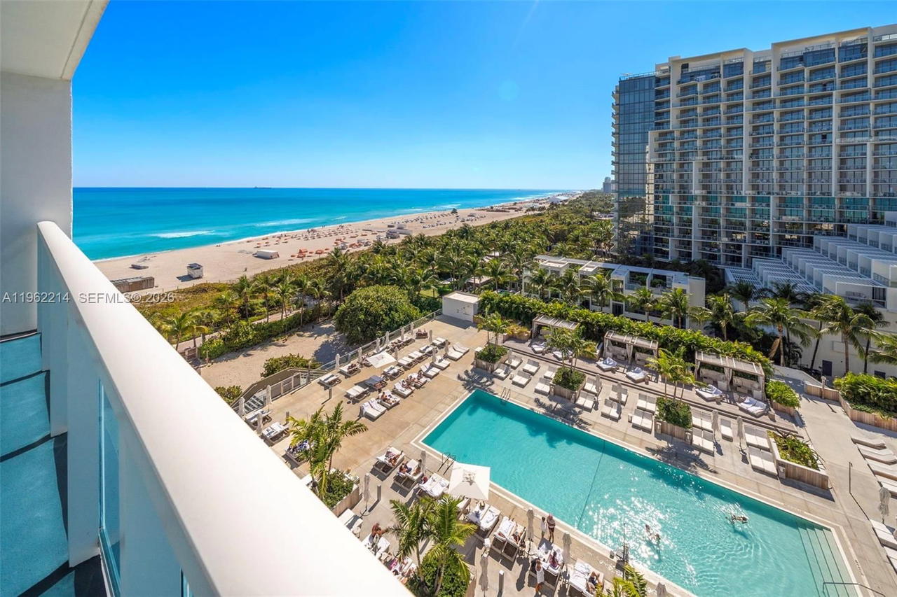 Real estate property located at 2301 Collins Ave #908, Miami-dade, Roney Palace Condo, Miami Beach, FL
