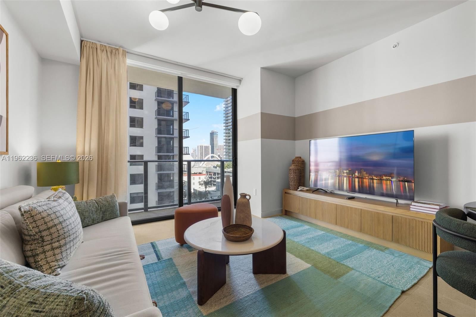 Real estate property located at 11 6th St #1611, Miami-dade, The Crosby, Miami, FL