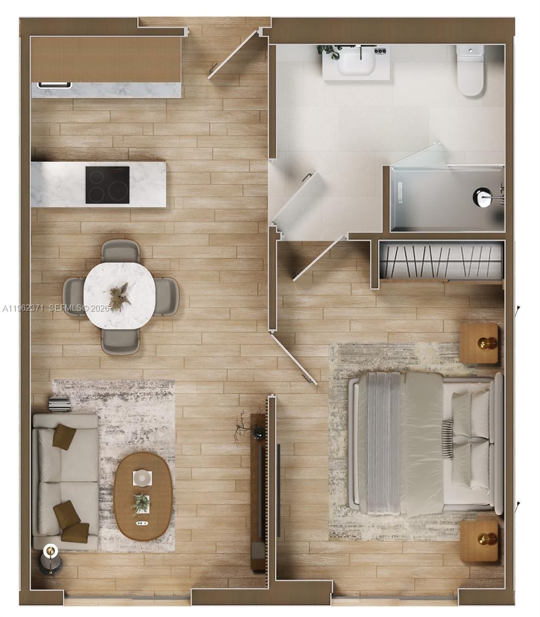 Real estate property located at 1136 3 Ave #409, Miami-dade, Melia, Miami, FL