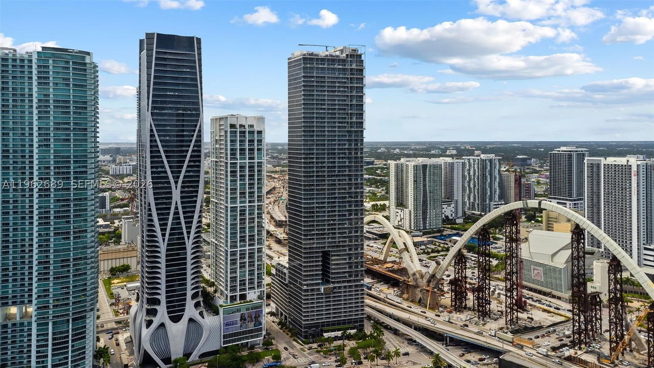 Real estate property located at 1100 Biscayne Blvd #5706, Miami-dade, Marquis Condo, Miami, FL