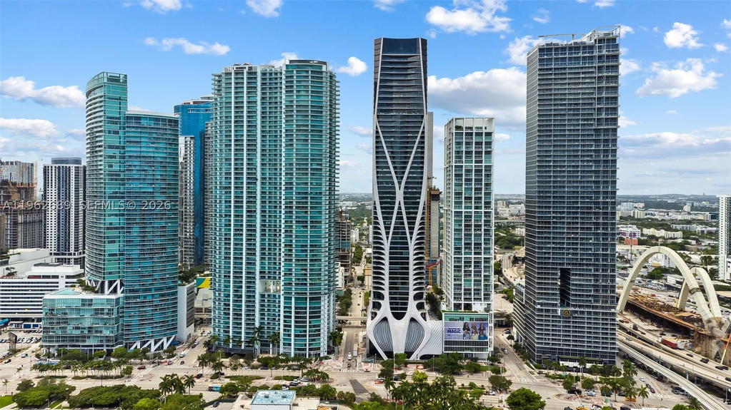 Real estate property located at 1100 Biscayne Blvd #5706, Miami-dade, Marquis Condo, Miami, FL