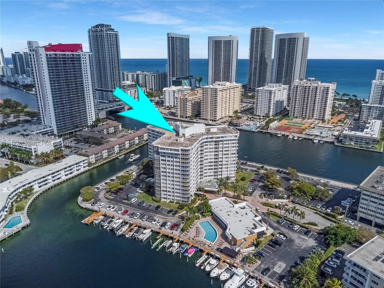 Real estate property located at 100 Golden Isles Dr #808, Broward, Lake Point Tower Condomin, Hallandale Beach, FL
