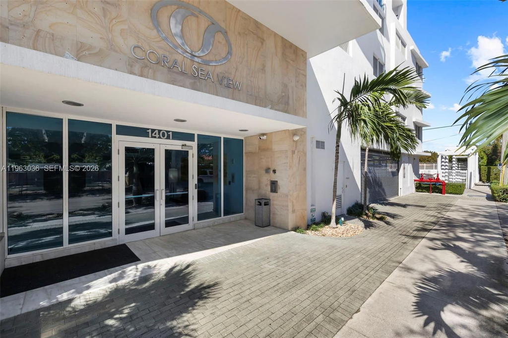 Real estate property located at 1401 22nd St #1401, Miami-dade, Coral Sea View Condo, Miami, FL