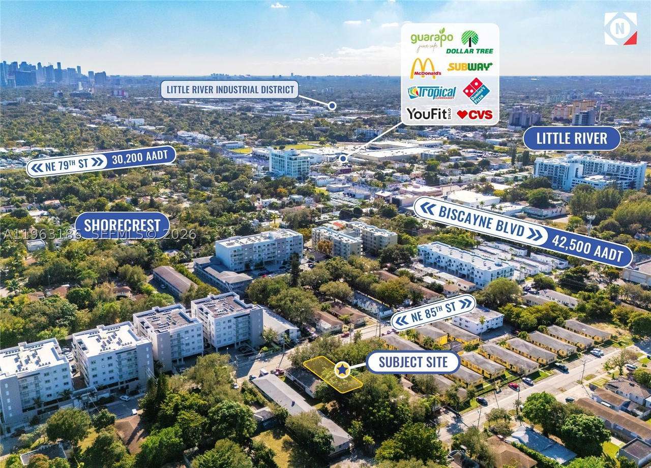 Real estate property located at 729 85th St, Miami-dade, Biscayne Heights, Miami, FL