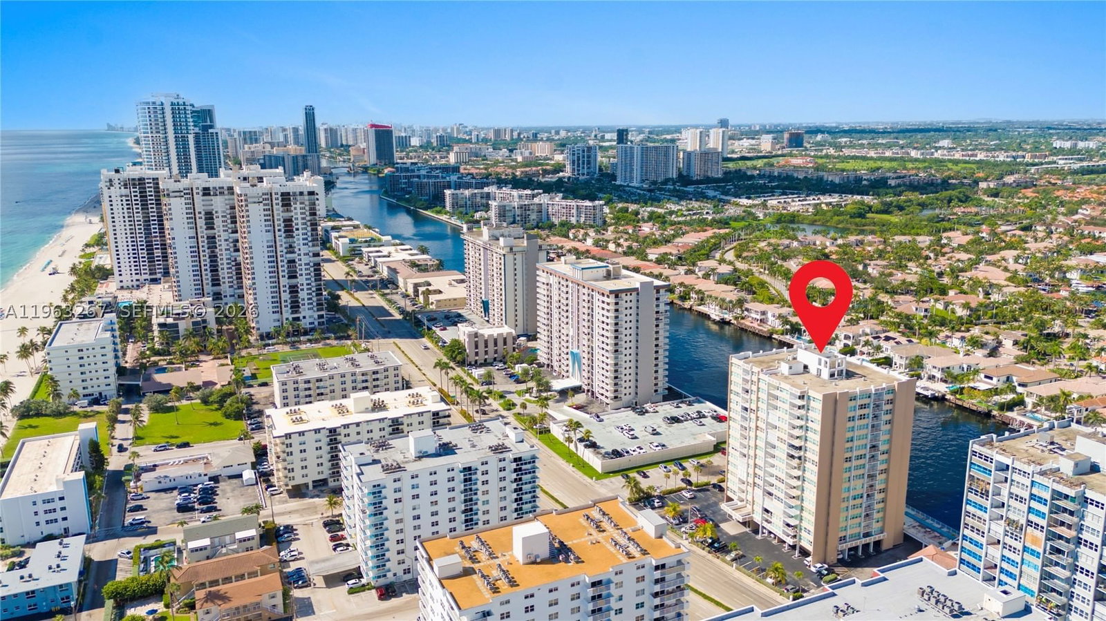 Real estate property located at 1410 Ocean Dr #208, Broward, Trafalgar Towers Condomin, Hollywood, FL
