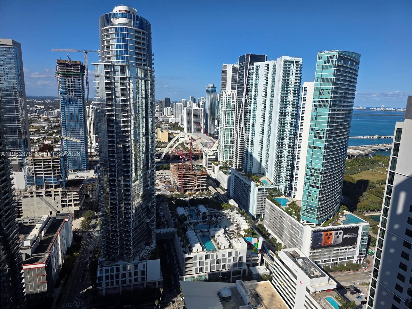 Real estate property located at 159 6th St #4302, Miami-dade, 159 Ne 6th Street Condo, Miami, FL