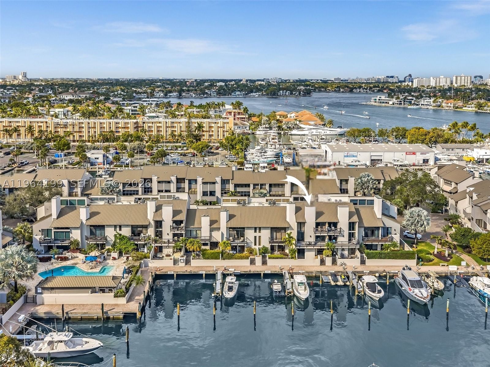 Real estate property located at 15 Port Side Dr #15C, Broward, Portside Yacht Club, Fort Lauderdale, FL