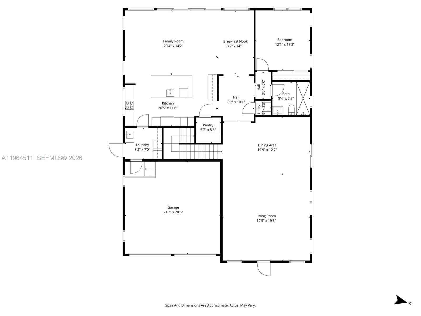 Real estate property located at 7500 55th Ave, Miami-dade, High Pines Rev Pl Of 2nd, Miami, FL