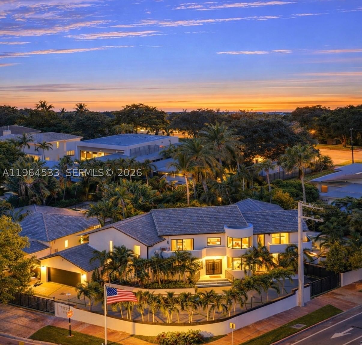 Real estate property located at 6180 Pine Tree Dr, Miami-dade, Beach View Addn, Miami Beach, FL