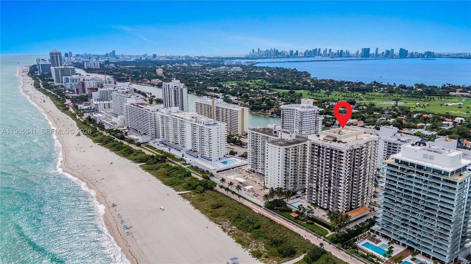 Real estate property located at 5001 Collins Ave #5K, Miami-dade, The Carriage Club South, Miami Beach, FL
