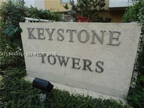 Real estate property located at 2020 135th St #901, Miami-dade, Keystone Towers Condo, North Miami, FL