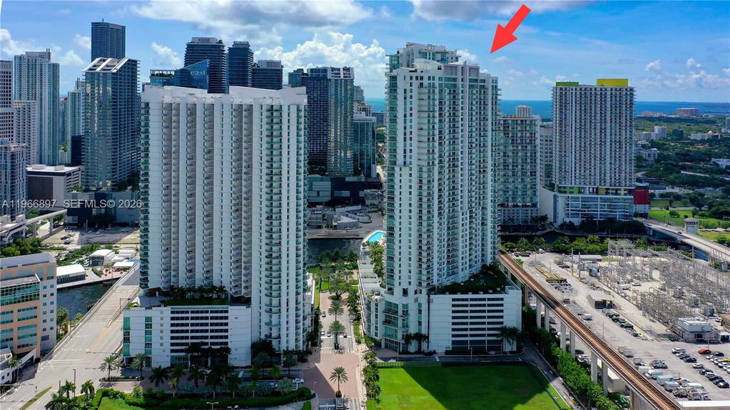 Real estate property located at 90 3rd St #1602, Miami-dade, Ivy Condo, Miami, FL