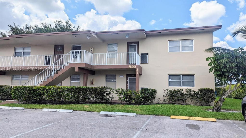 Real estate property located at 7600 5th Pl #108, Broward, Oriole Gardens 31 Condo, Margate, FL
