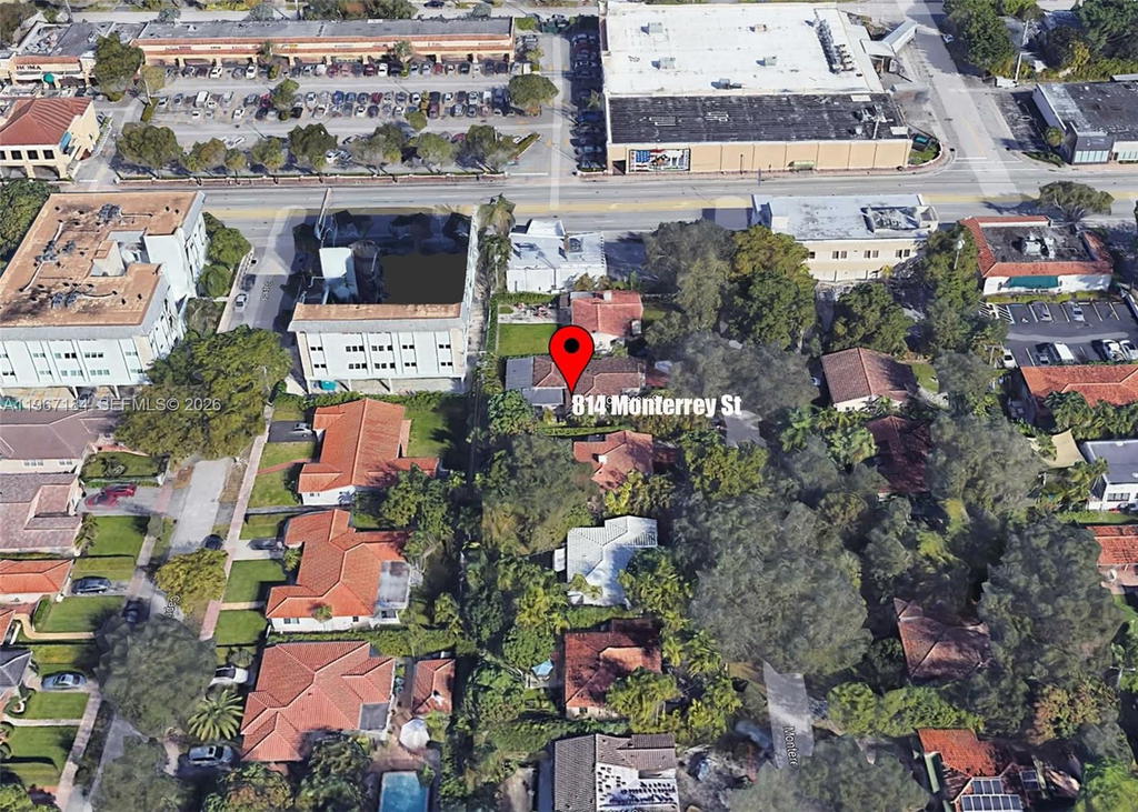 Real estate property located at 814 Monterey St, Miami-dade, Welbon, Coral Gables, FL
