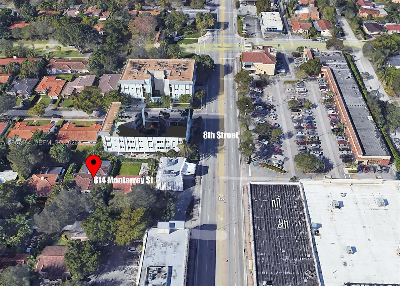 Real estate property located at 814 Monterey St, Miami-dade, Welbon, Coral Gables, FL