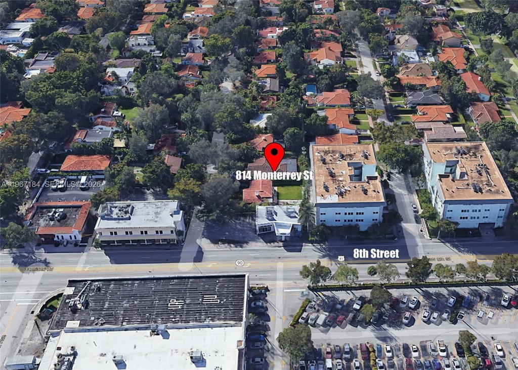 Real estate property located at 814 Monterey St, Miami-dade, Welbon, Coral Gables, FL