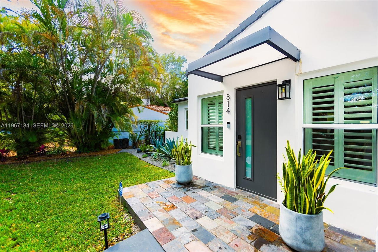Real estate property located at 814 Monterey St, Miami-dade, Welbon, Coral Gables, FL