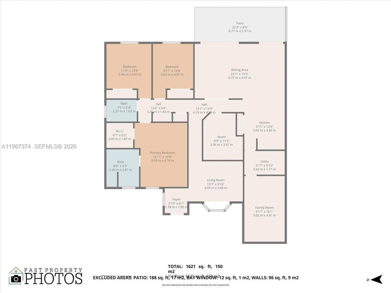 Real estate property located at 18379 138th Pl, Miami-dade, Fantasy One, Miami, FL