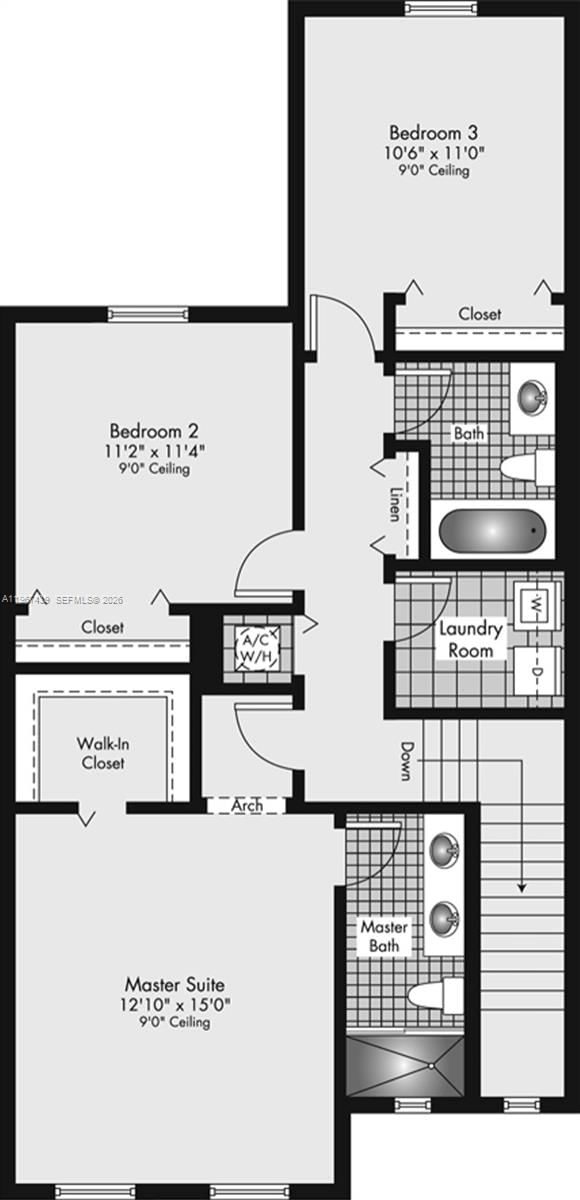 Real estate property located at 17038 95th Ter, Miami-dade, Kendall Commons Townhomes, Miami, FL