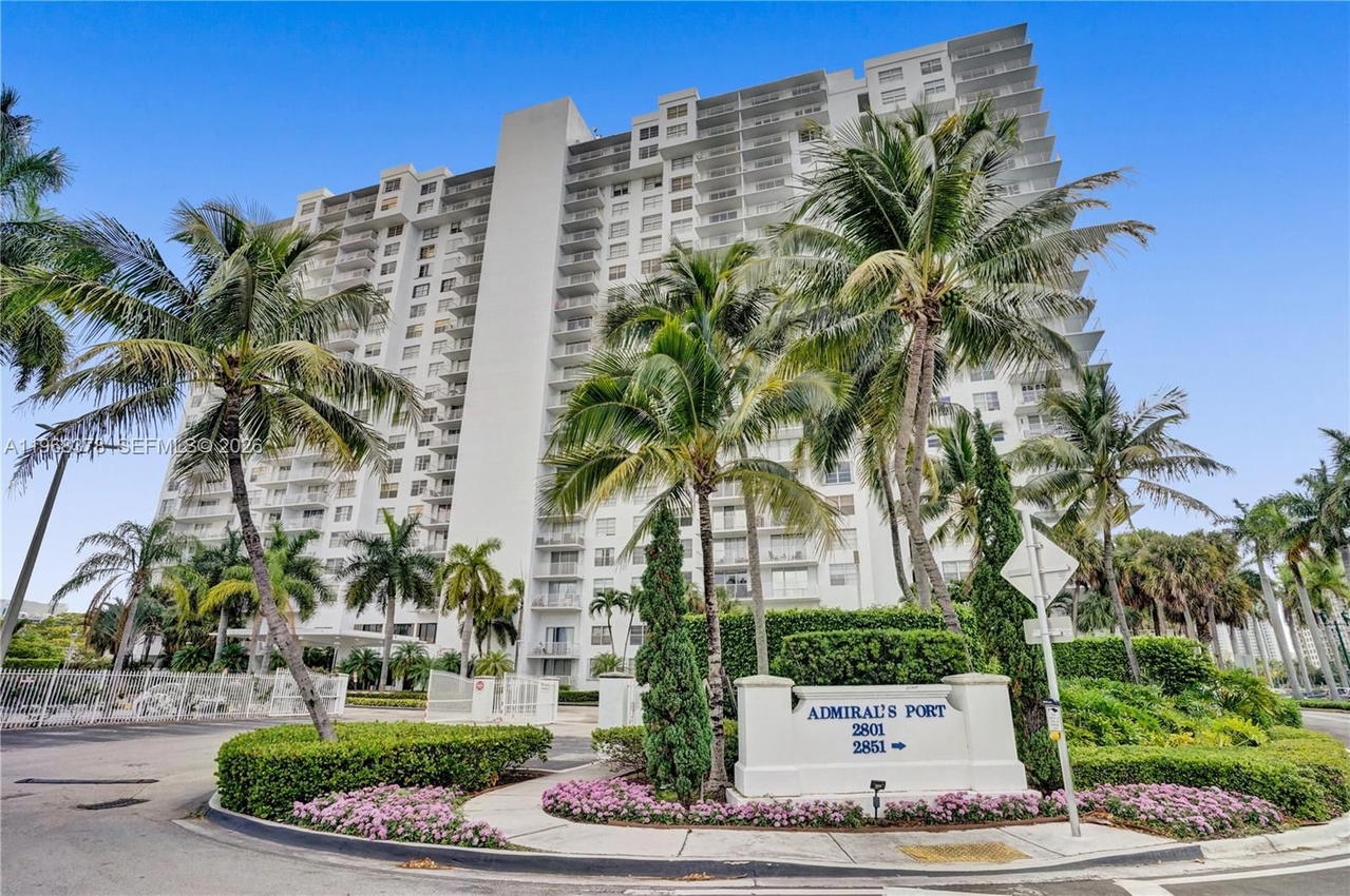 Real estate property located at 2801 183rd St #1612W, Miami-dade, Admirals Port, Aventura, FL