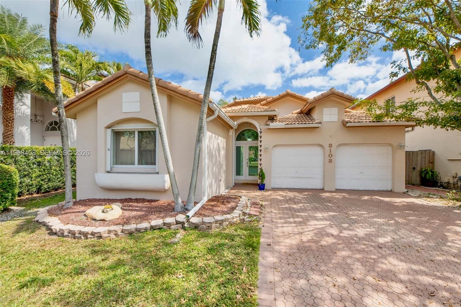 Real estate property located at 3103 97th Ct, Miami-dade, Costa Verde Sec 1, Doral, FL