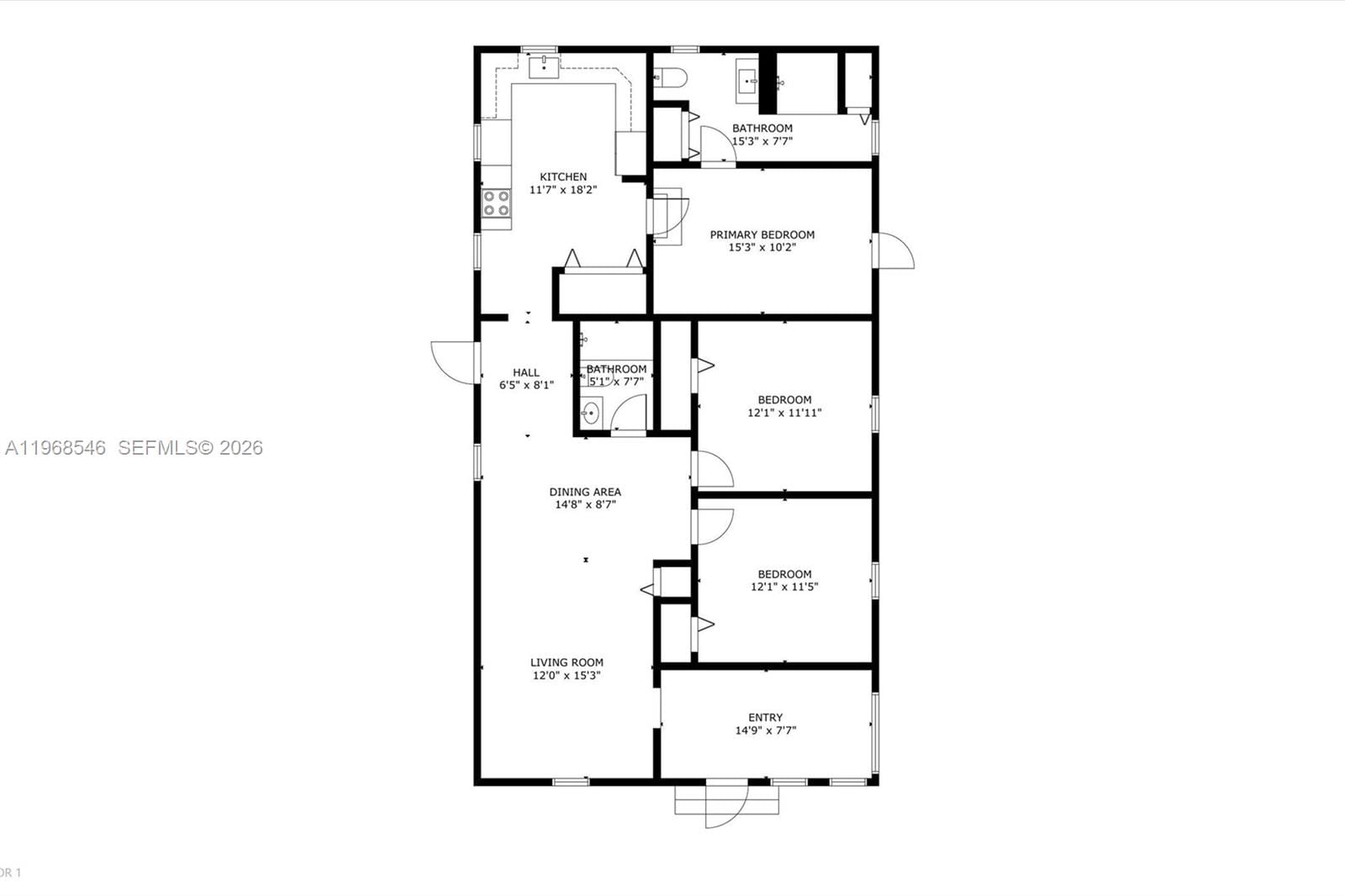 Real estate property located at 4237 7th St, Miami-dade, Trajune Park, Miami, FL