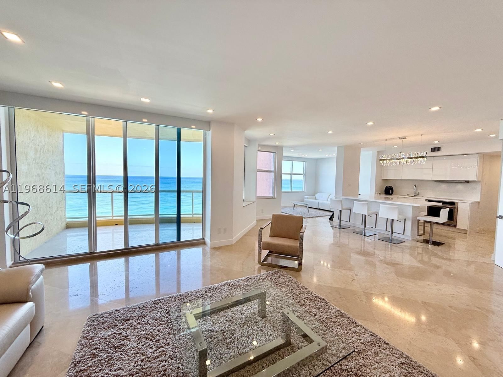 Real estate property located at 2100 Ocean Blvd #12D, Broward, Palms Tower One Condo, Fort Lauderdale, FL