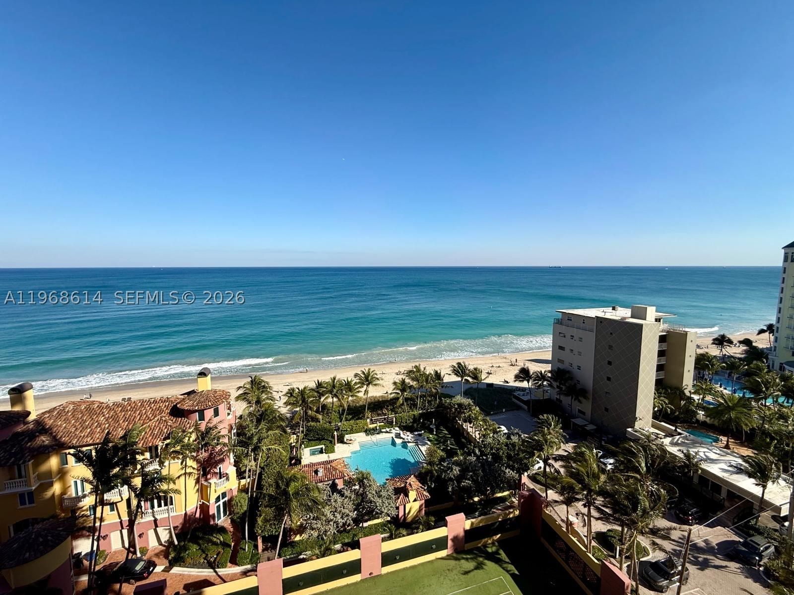 Real estate property located at 2100 Ocean Blvd #12D, Broward, Palms Tower One Condo, Fort Lauderdale, FL
